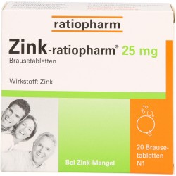 ZINK-RATIOPHARM 25 mg (20 ST)