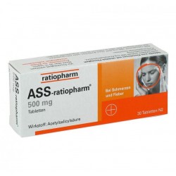 Ass Ratiopharm 500mg (30 ST.)
