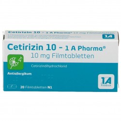 Cetirizin 10 1A Pharma (20...